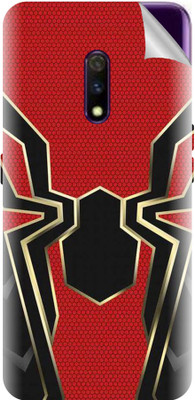 Snooky Realme X Mobile Skin(Red)