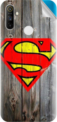 Snooky Realme Narzo 10A Mobile Skin(Red)