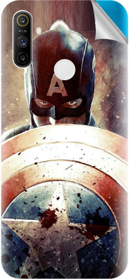 Snooky Realme Narzo 10A Mobile Skin(Multicolor)