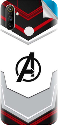 tiddler Realme Narzo 10A Mobile Skin(Red)