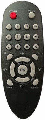 BhalTech Fish Shape Home Theater System Compatible Philips Remote Controller(Black)