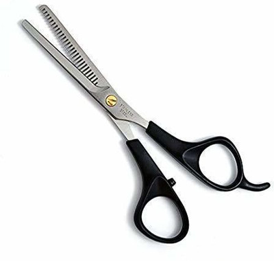 HOPE QUAY Premium Hair Thinning Barber Scissor -6.5 inch Scissors(Set of 1, Black)