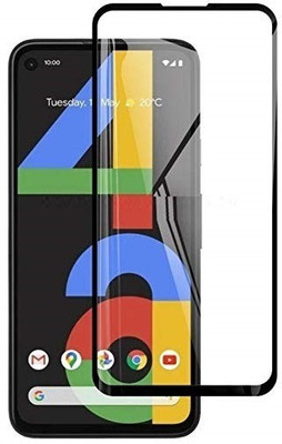 AKSHUD Edge To Edge Tempered Glass for Google Pixel 4a,Pixel 4a(Pack of 1)