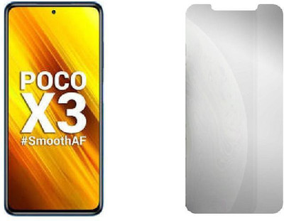 MudShi Impossible Screen Guard for Poco X3(Pack of 1)