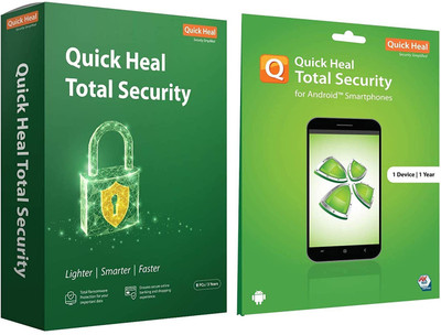 QUICK HEAL Total Security 1 User 1.5 Years(CD/DVD)