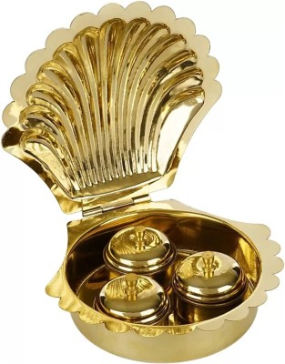 Magic's Max Decorative Showpiece  -  4 cm(Brass, Gold)