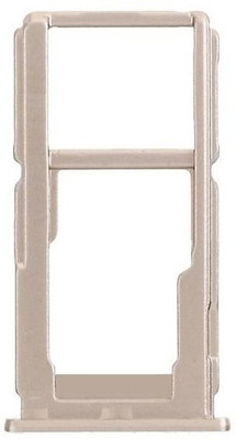 Purplesavvy Sim Card Tray(Compatible With Vivo Y66 - Gold)