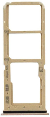 Purplesavvy Sim Card Tray(Compatible With Vivo Y71 - Gold)