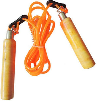EmmEmm Finest Skipping Rope With Wooden Handle Freestyle Skipping Rope(Length: 270 cm)