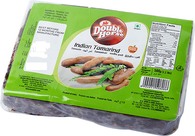 Double Horse Indian Tamarind 500g(Pack of 1) | Tamarind | Imili(500 g)