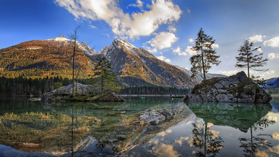 anshul internet point 45.72 cm BEAUTIFUL SCENERY 14 Self Adhesive Sticker(Pack of 1)