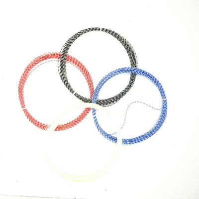 livo Badminton string 10m Dual multi color 3 pair 0.6 Badminton String - 10 m(Multicolor)