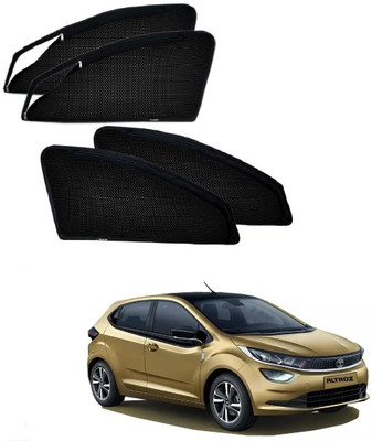 AuTO ADDiCT Side Window Sun Shade For Tata(Black)