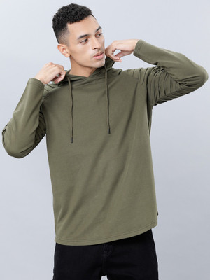 HIGHLANDER Full Sleeve Solid Men Sweatshirt
