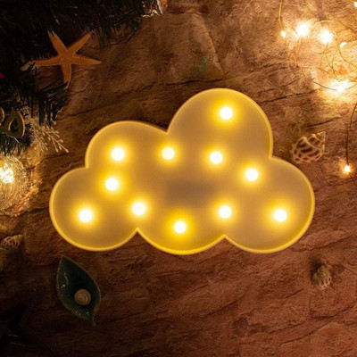 MIRADH 3D LED LIGHT Table Lamp(20 cm, Yellow)