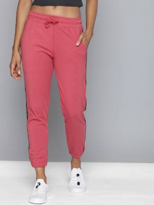 HARVARD Self Design Women Pink Track Pants - Price History
