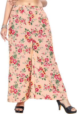 ABEER DESIGNER Relaxed Women Pink Trousers