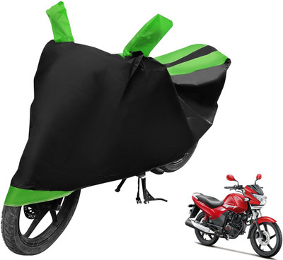 Auto Hub Two Wheeler Cover for Hero(Achiever, Black, Green)