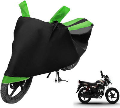 Auto Hub Two Wheeler Cover for Mahindra(Pantero, Black, Green)