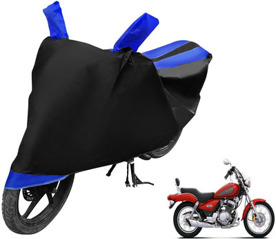 Auto Hub Two Wheeler Cover for Yamaha(Enticer, Black, Blue)