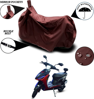 ANTHUB Waterproof Two Wheeler Cover for Avon(Maroon)