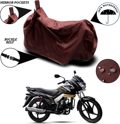 ANTHUB Waterproof Two Wheeler Cover for Mahindra(Centuro, Maroon)