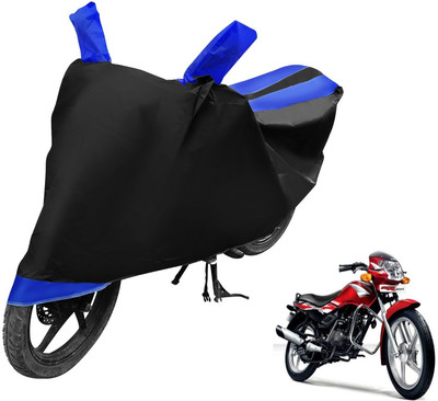 Auto Hub Two Wheeler Cover for TVS(Star Sport, Black, Blue)