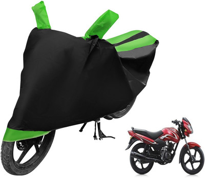 Auto Hub Two Wheeler Cover for TVS(Sport, Black, Green)