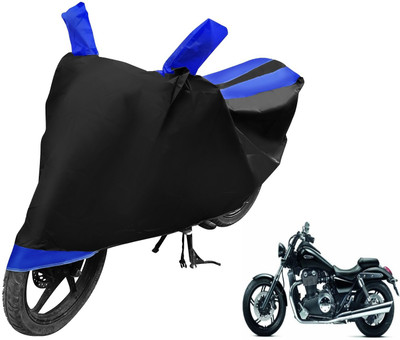 MOCKHE Two Wheeler Cover for Triumph(Black, Blue)