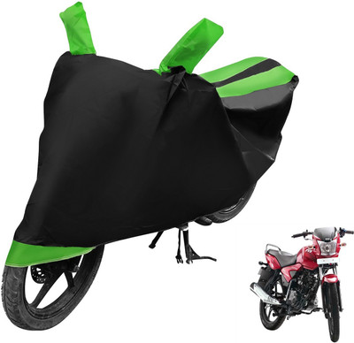 Auto Hub Two Wheeler Cover for TVS(Jive, Black, Green)