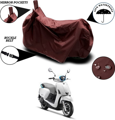 ANTHUB Waterproof Two Wheeler Cover for 22Motors(Maroon)