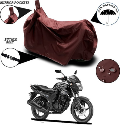 SEBONGO Waterproof Two Wheeler Cover for Yamaha(SZ-RR, Maroon)