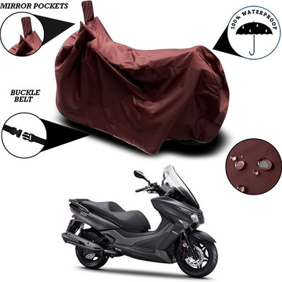 ANTHUB Waterproof Two Wheeler Cover for 22Motors(Maroon)