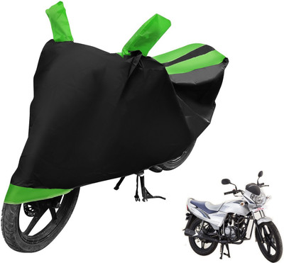 Auto Hub Two Wheeler Cover for LML(Freedom Prima, Black, Green)