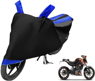 Amanzo Waterproof Two Wheeler Cover for KTM(125 Duke, Blue)