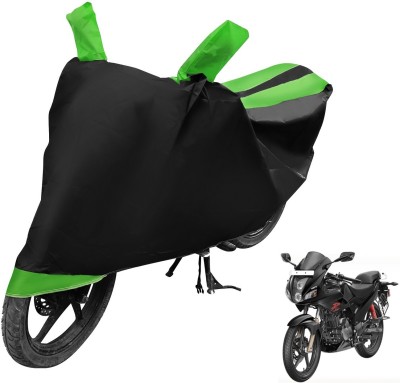 MOCKHE Two Wheeler Cover for Hero(Karizma, Black, Green)