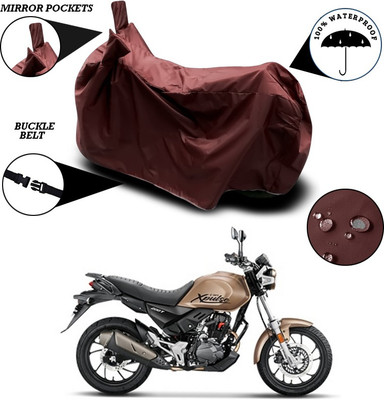 ANTHUB Waterproof Two Wheeler Cover for Hero(Xpulse 200T, Maroon)