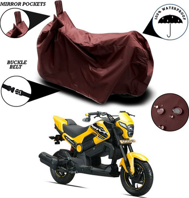 ANTHUB Waterproof Two Wheeler Cover for Honda(Navi, Maroon)