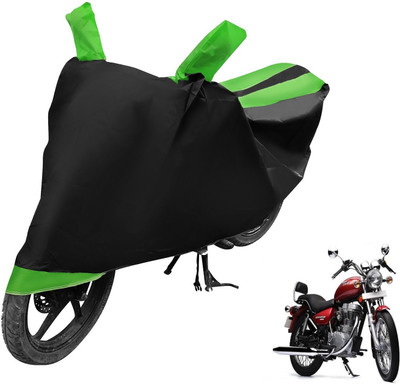 Auto Hub Two Wheeler Cover for Royal Enfield(Thunderbird 500, Black, Green)