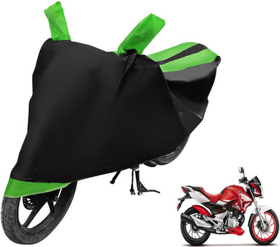 MOCKHE Two Wheeler Cover for Hero(Xtreme, Black, Green)