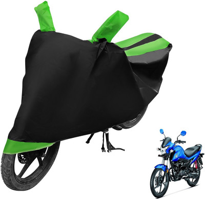Auto Hub Two Wheeler Cover for Honda(Livo, Black, Green)