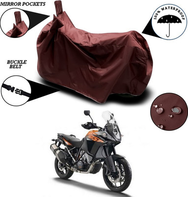 ANTHUB Waterproof Two Wheeler Cover for KTM(Maroon)