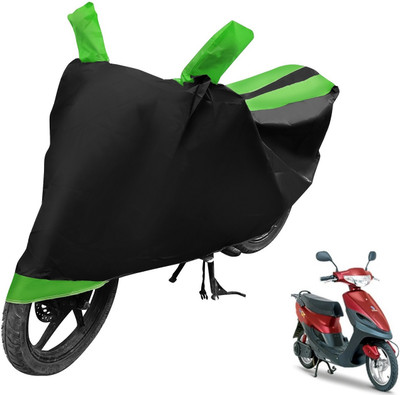 Auto Hub Two Wheeler Cover for Indian(Yo Spark, Black, Green)
