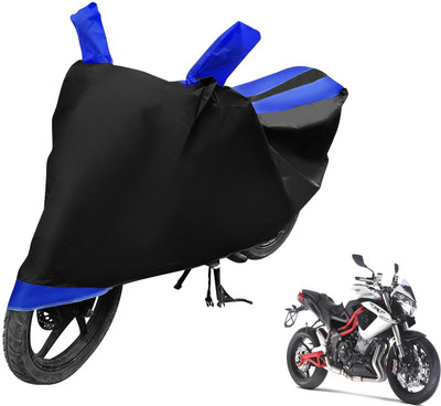 Auto Hub Two Wheeler Cover for DSK Benelli(TNT R, Black, Blue)