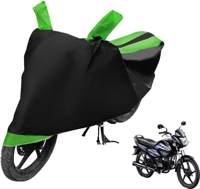 Auto Hub Two Wheeler Cover for Hero(Splendor NXG, Black, Green)
