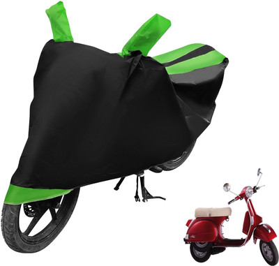 Auto Hub Two Wheeler Cover for LML(Star Euro, Black, Green)