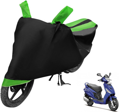 Auto Hub Two Wheeler Cover for Hero(Maestro Edge, Black, Green)
