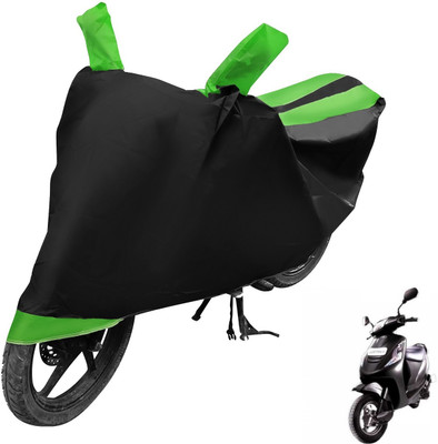 Auto Hub Two Wheeler Cover for Mahindra(Kine, Black, Green)