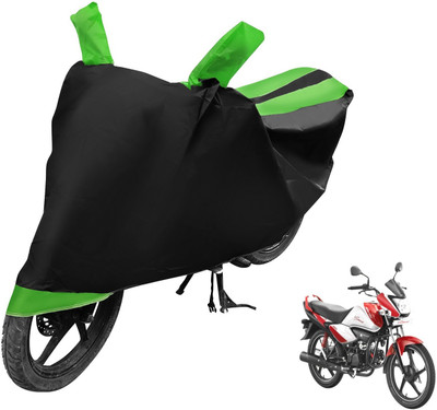 MOCKHE Waterproof Two Wheeler Cover for Hero(MotoCorp Splendor iSmart, Green)