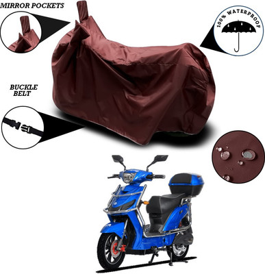 ANTHUB Waterproof Two Wheeler Cover for Avon(Maroon)